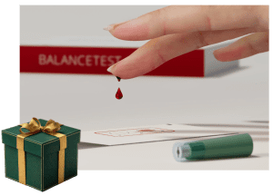 Balancetest - házi vérteszt analízis a lágylézer készülékekhez - csak az Otthoni Kezelésnél