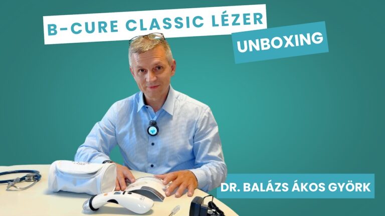 Mi van a B-CURE lágylézer dobozában és mit kap még hozzá egy vásárló?