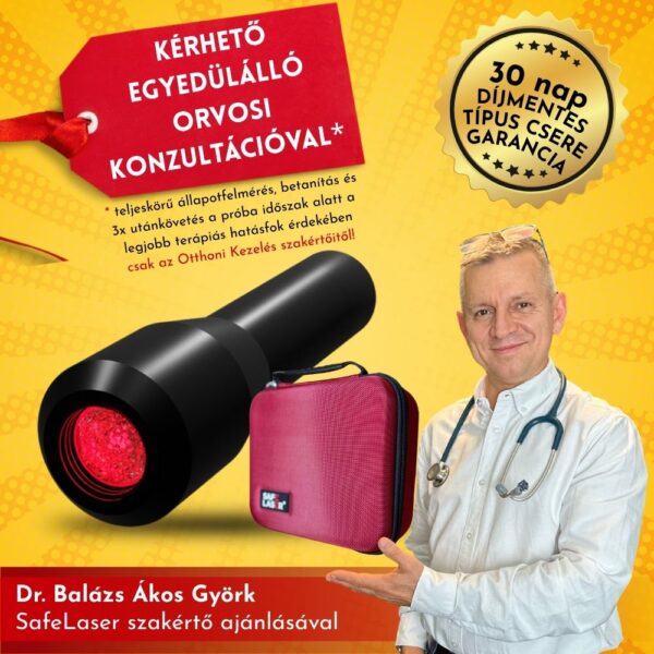 SAFELASER SL150 - a piac legjobb, orvostechnikai minősítéssel rendelkező lágylézer készülékeit megveheti jelentősen olcsóbban, de az Otthoni Kezelésnél megszokott garanciákkal és gondoskodással
