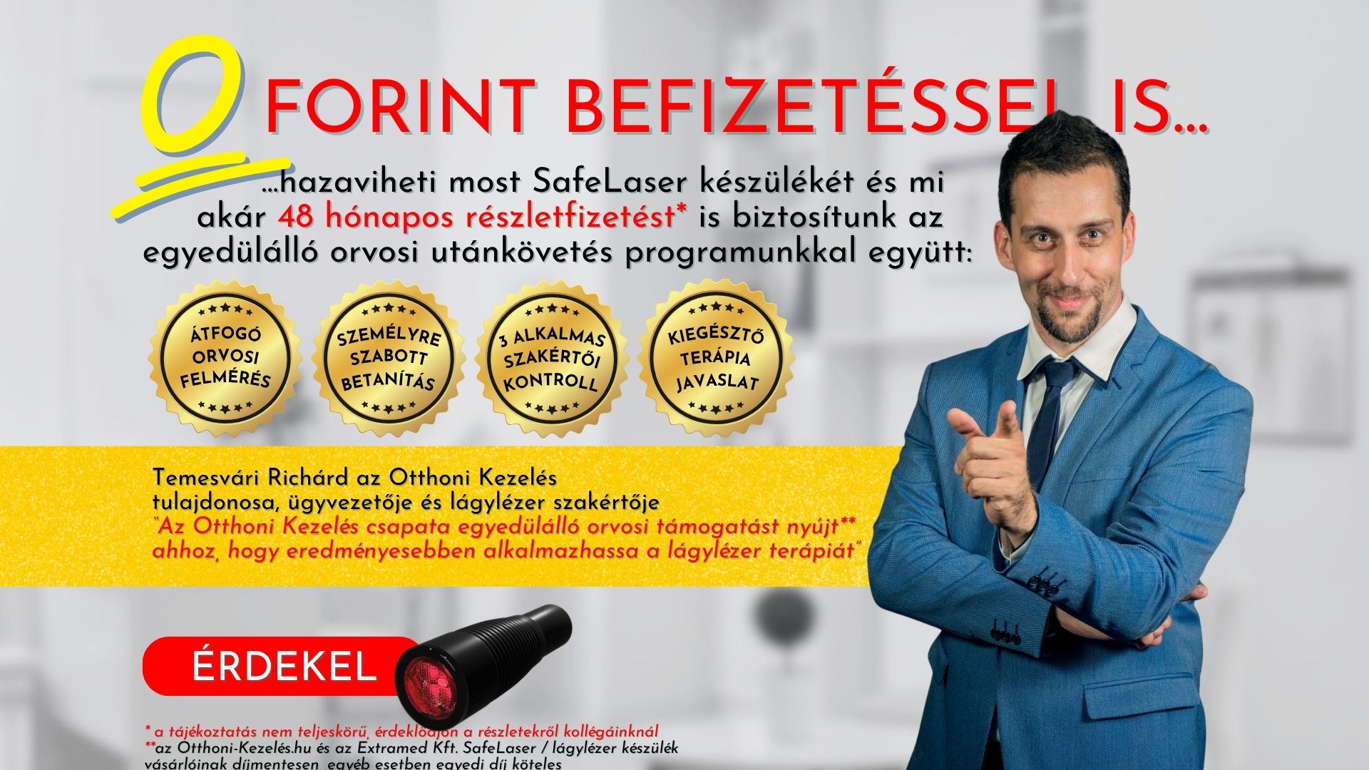 SafeLaser részletfizetés - hitel - Cofidis